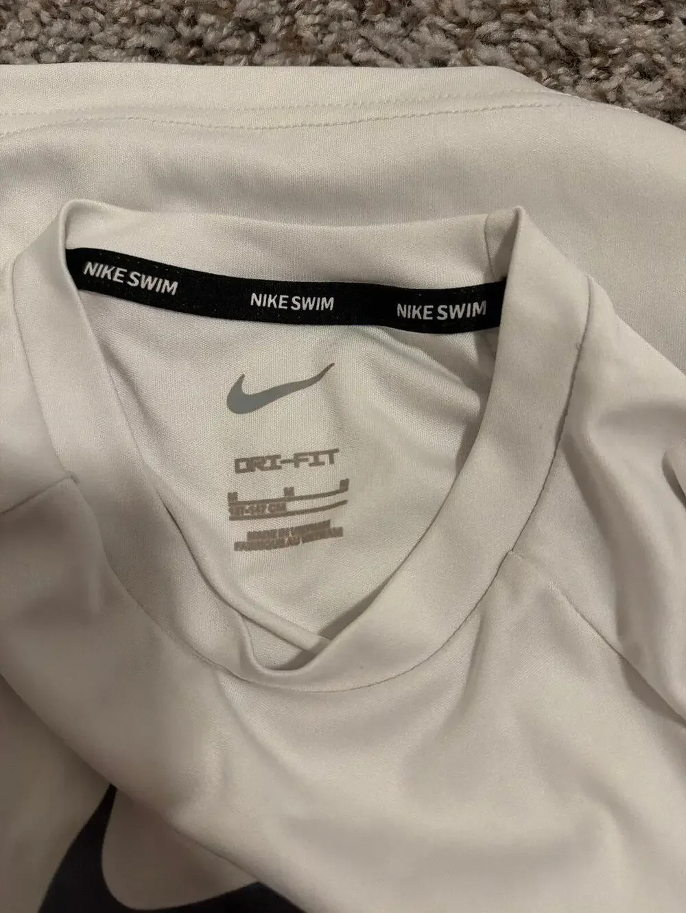 Nike Boys Medium Swim Rash Guard